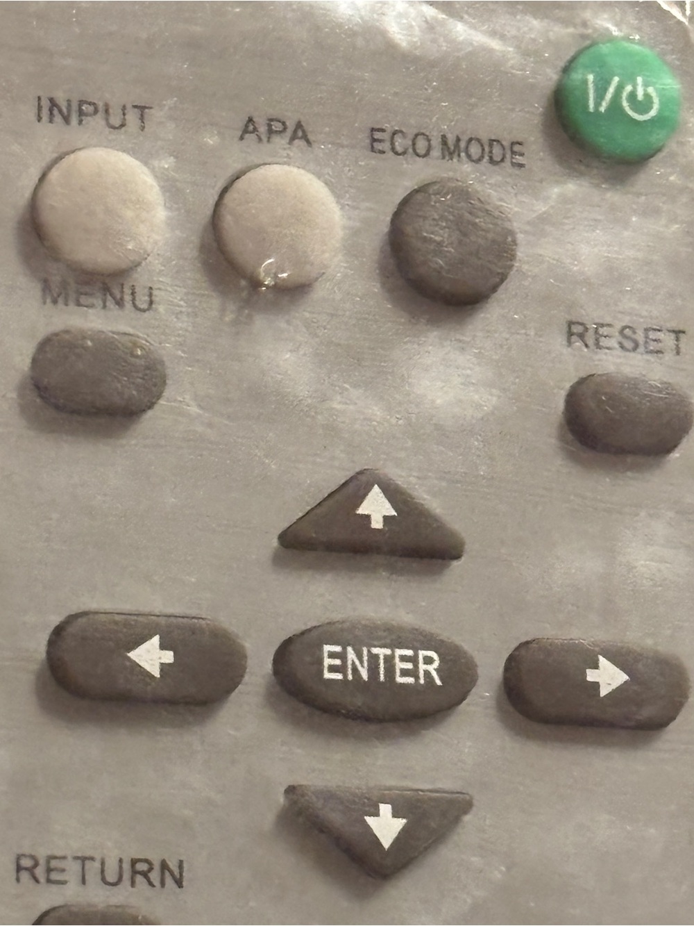 Projector Replacement Remote RM-PJ7 - Gray new - Picture 3 of 4